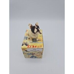 VIntage PACIFIC GIFTWARE Dog Figurine Statue FRENCH BULLDOG Frenchie NEW